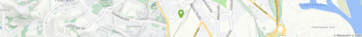 Kartendarstellung des Standorts für City Apotheke in 4020 Linz